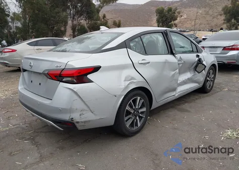 2021 Nissan Versa Sv Xtronic Cvt from USA, damaged, VIN 3N1CN8EV4ML875921